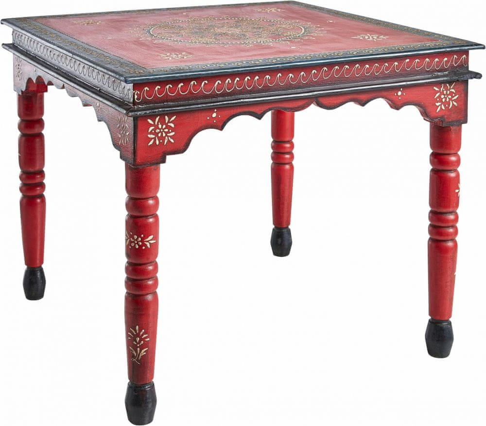 Danish Style Konferenčný stolík Vite, 53 cm, červená